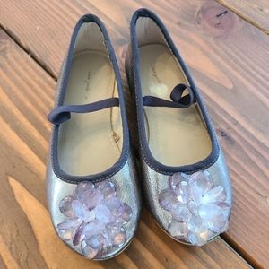 Zara Gem Gunmetal Toddler Shoe - 9 (26)